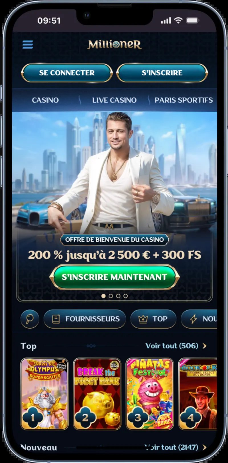 Millioner casino online, millioner casino bonus
